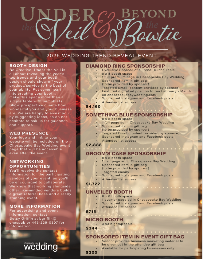 2026 Kent Island Bridal Expo