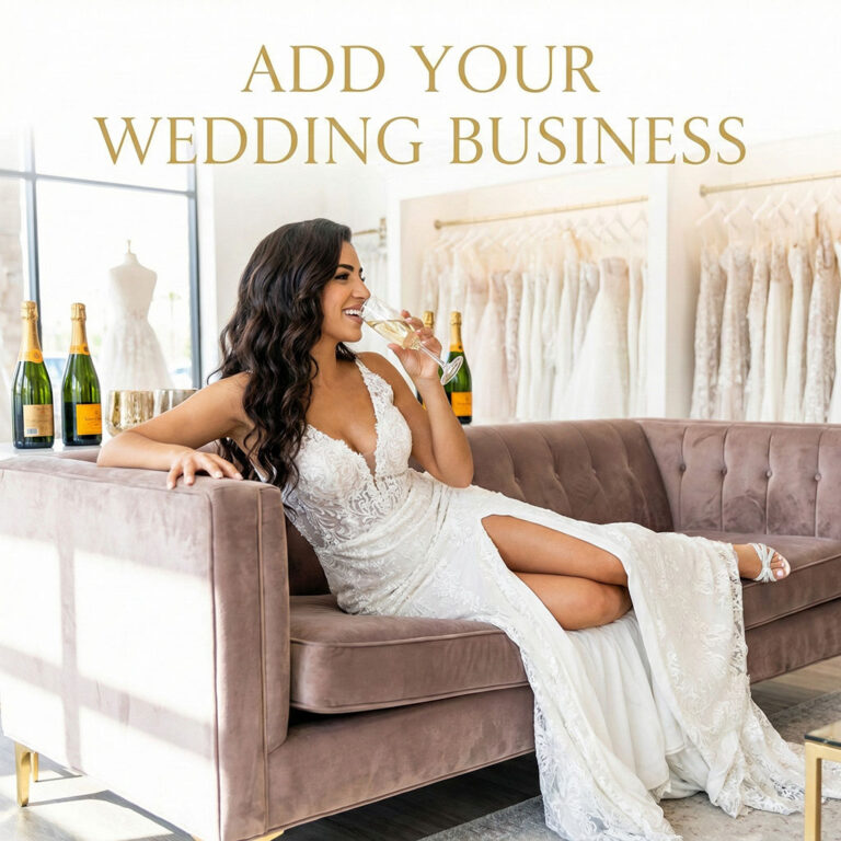 Add your wedding business