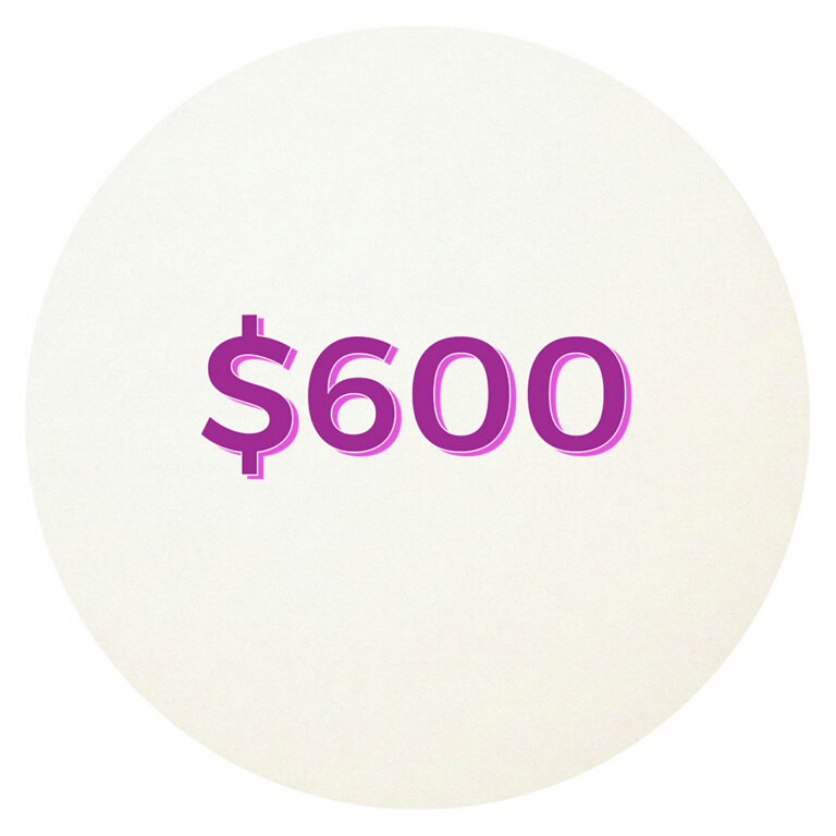 #4 Spot is $600 for 1 Year