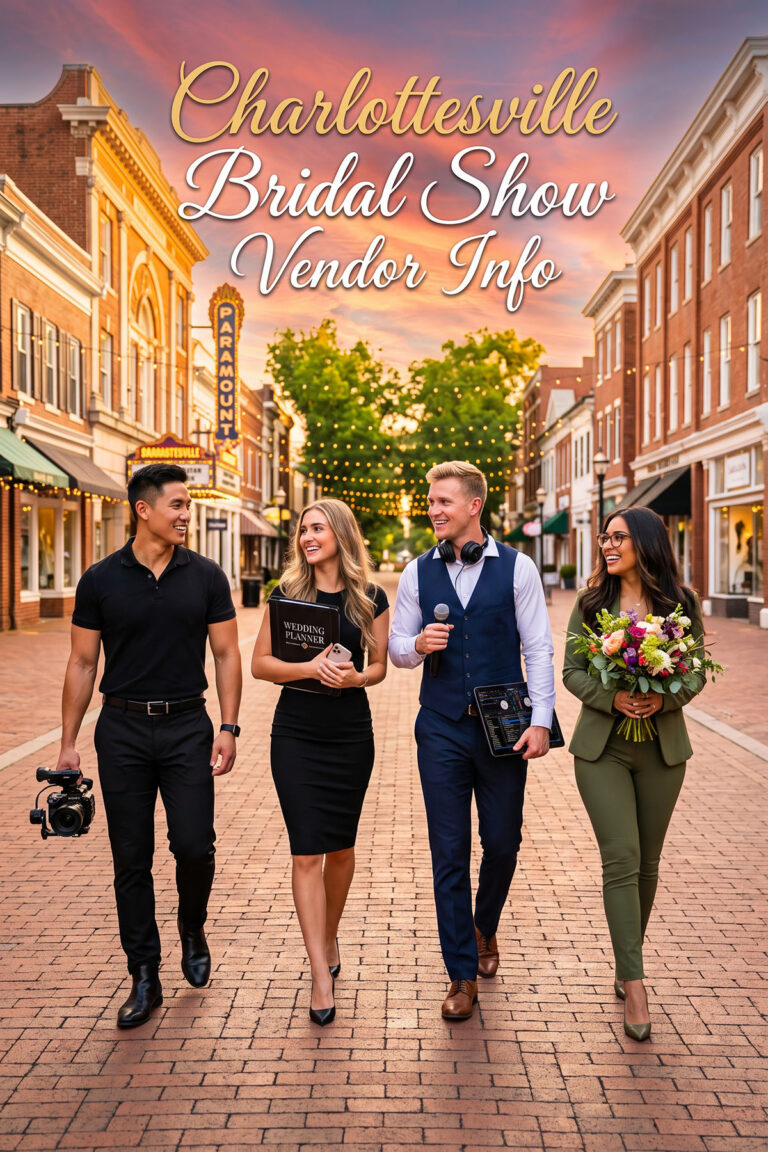 Charlottesville Wedding Expo Vendor Info
