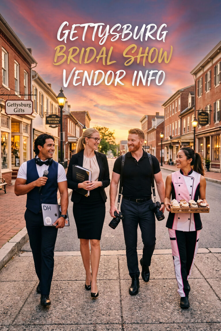 Gettysburg Bridal Show Vendor Info