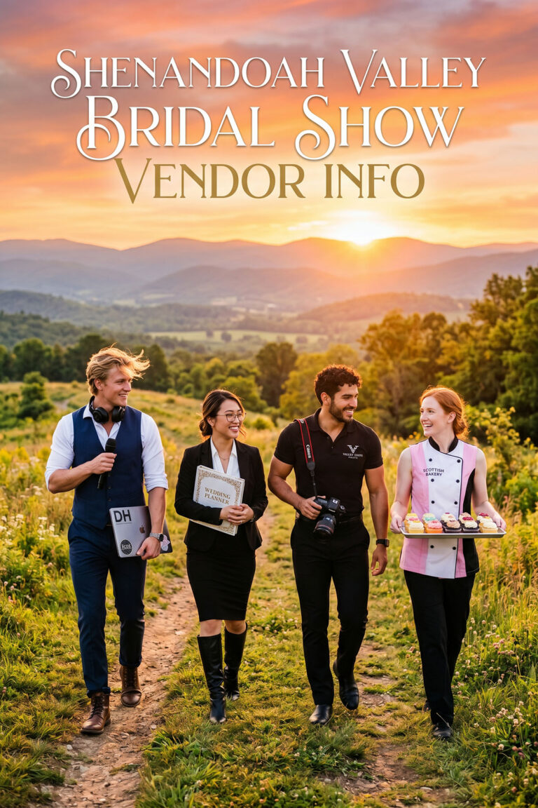 Shenandoah Valley Bridal Show Vendor Registration Information