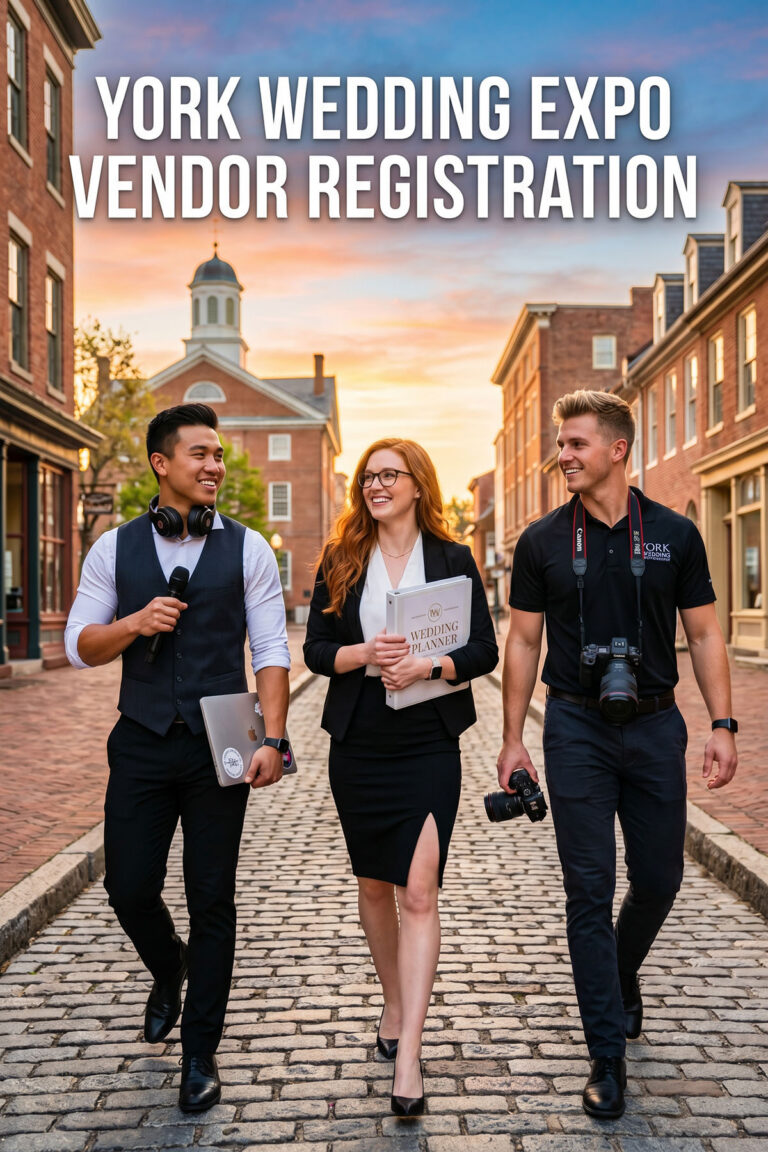 York Wedding Expo Vendor Registration