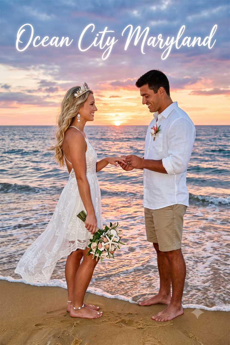 Ocean City Maryland Beach Weddings