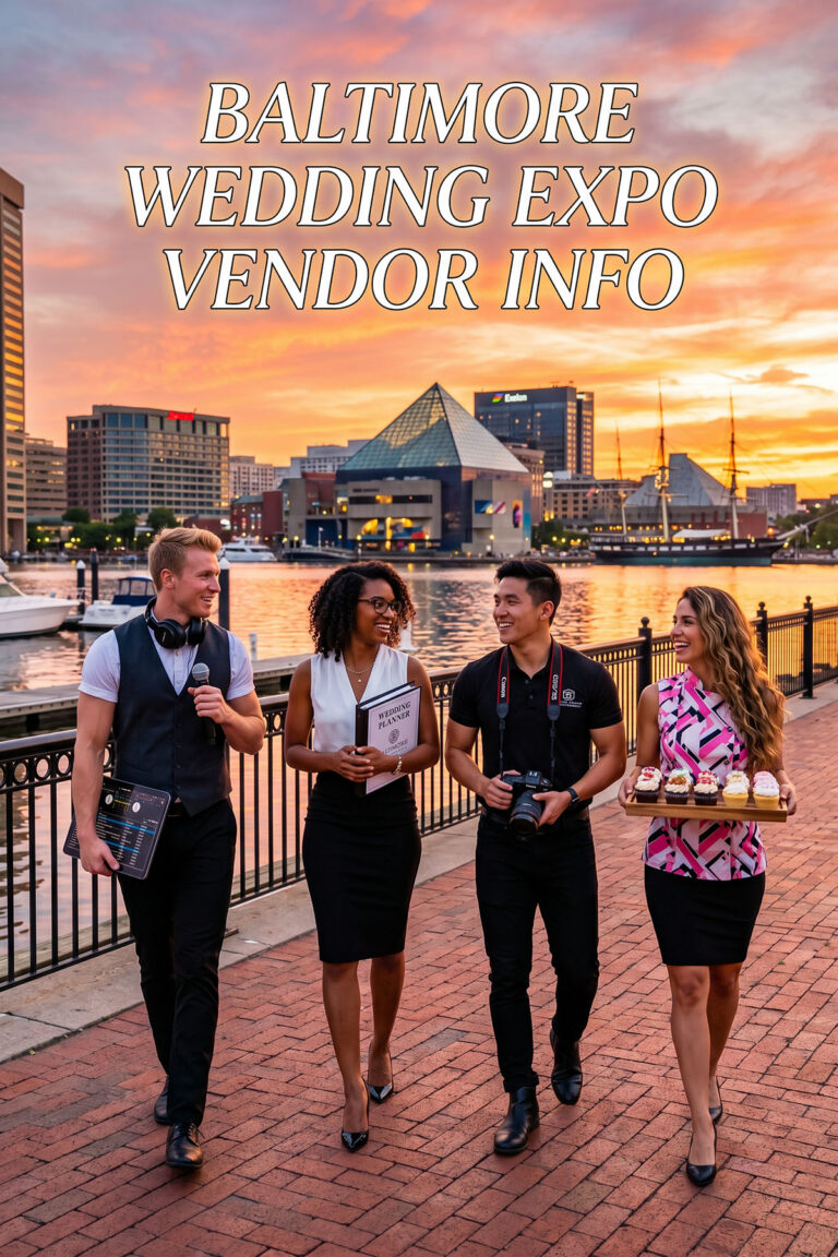 Baltimore Wedding Expo Vendor Information