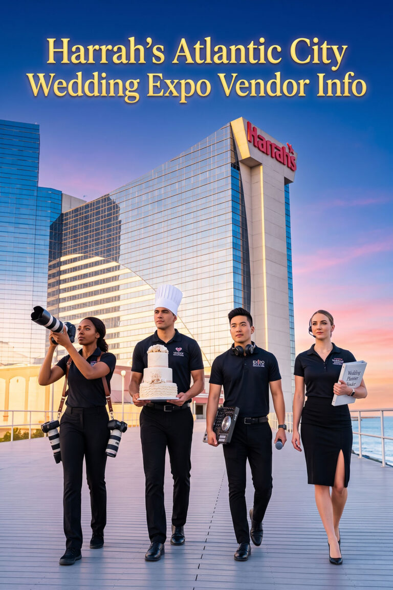 Harrah's Atlantic City Wedding Expo Vendor Info