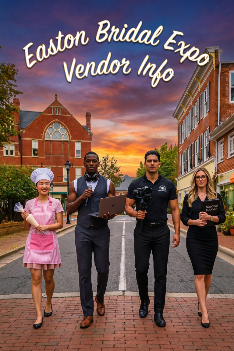 Easton Bridal Expo Vendor Info
