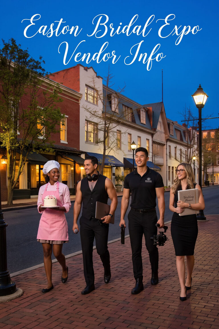 Easton Wedding Expo Vendor Registration Information
