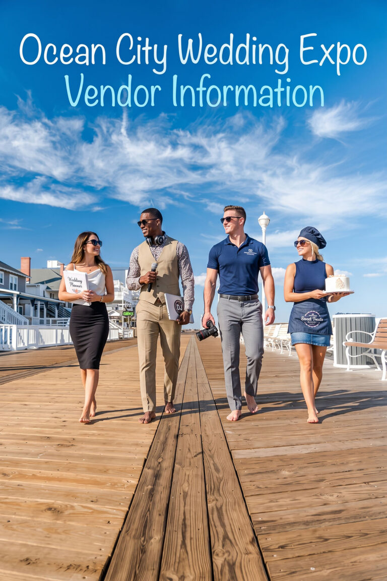 Ocean City Luxury Wedding Expo Vendor Registration Information