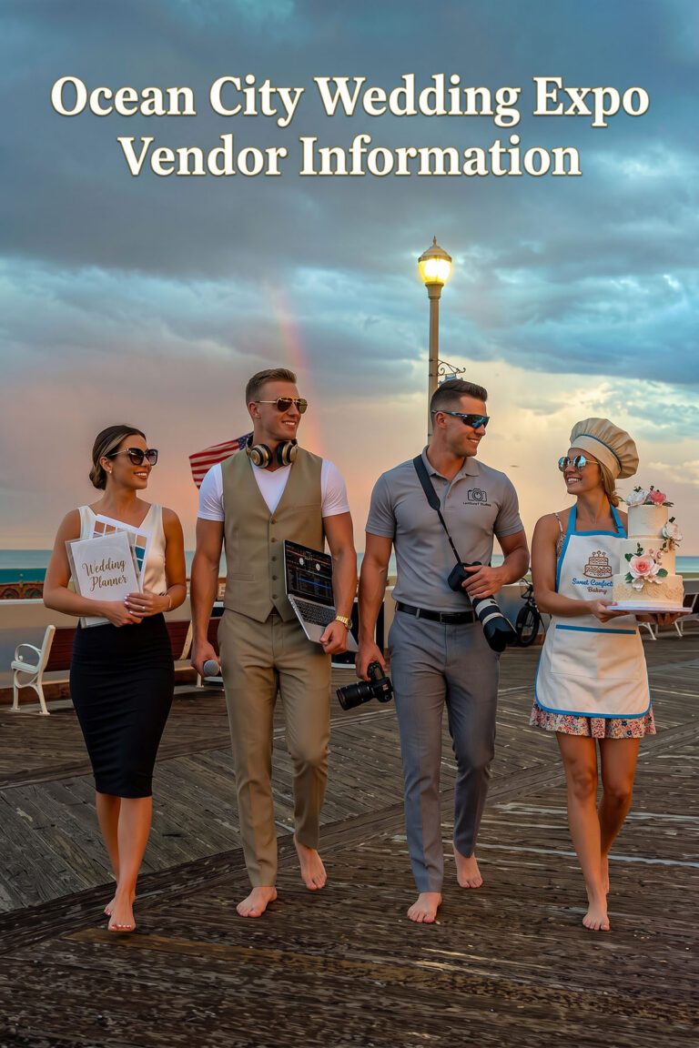 Ocean City Cambria Luxury Wedding Expo Vendor Information