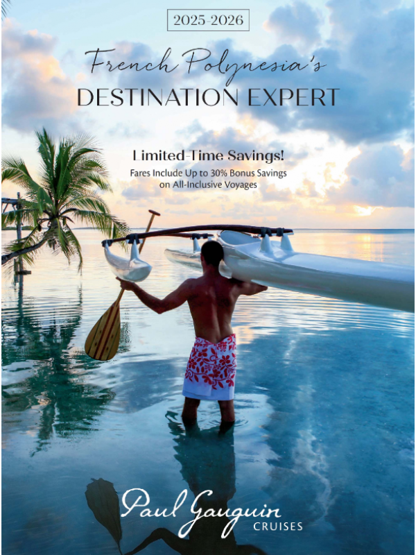 Paul Gaguin Cruises Honeymoon Maryland Travel Agent