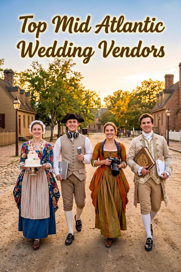 Top Mid Atlantic Wedding Vendors Williamsburg