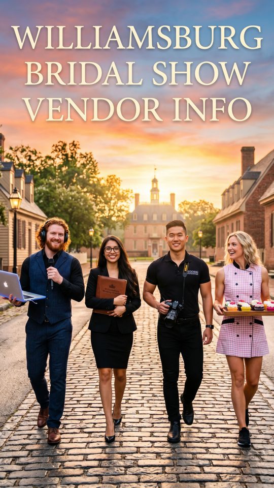 Williamsburg Bridal Show Vendor Information
