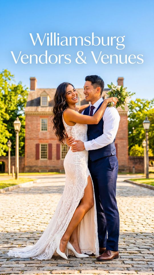 Williamsburg Virginia Wedding Vendors and Venues
